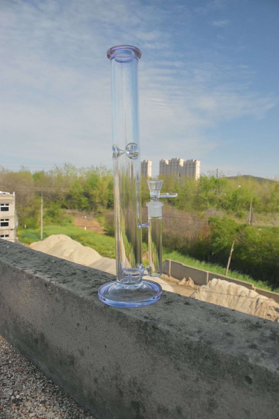 

Clear big Beaker, carta glass hookah, welcome to order