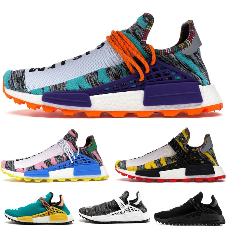 

2021 NMD Human Race TR Men Running Shoes Pharrell Williams Hu Pharell Mens Womens Trainers Sports Designer Sneakers EUR 36-47, #1 size 36-47