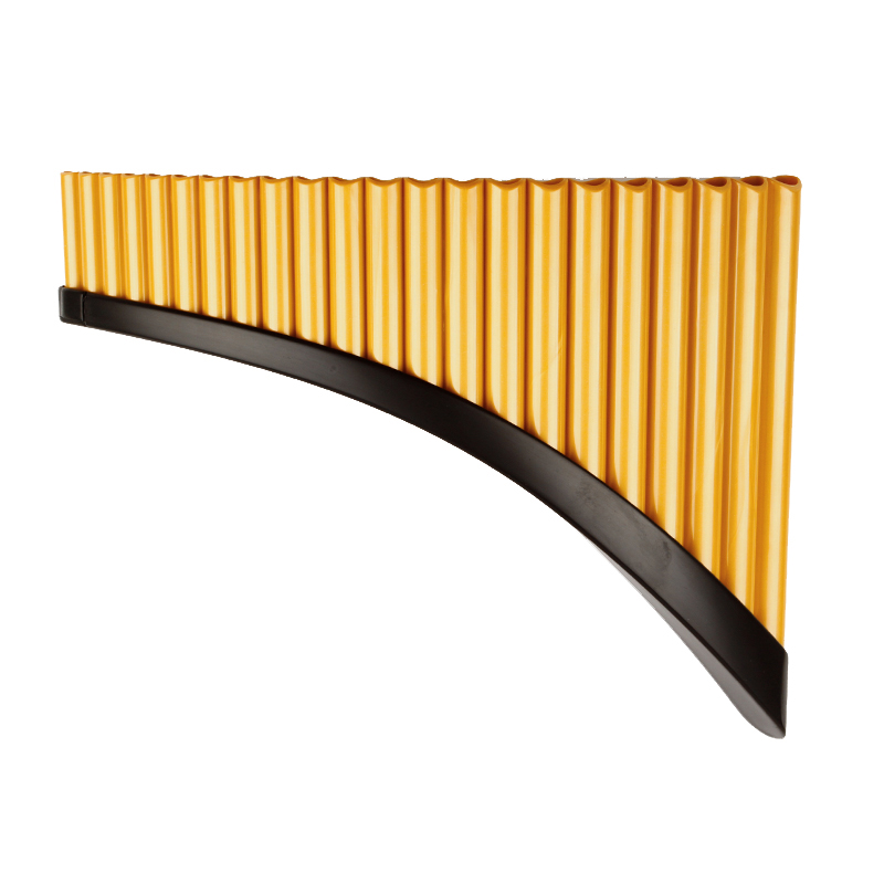 22 Pipes Pan Flute G Key Left Hand Pan Pipes Woodwind Musical Instrument Abs Pan flute-image-528450797
