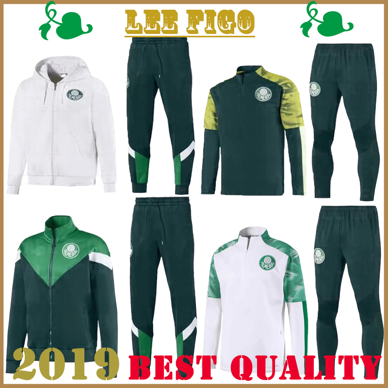

2019 Newest Palmeiras tracksuit jacket suit # DUDU jacket GOULART # 19-20 Brazil Palmeiras SP soccer jacket Training suit, Black