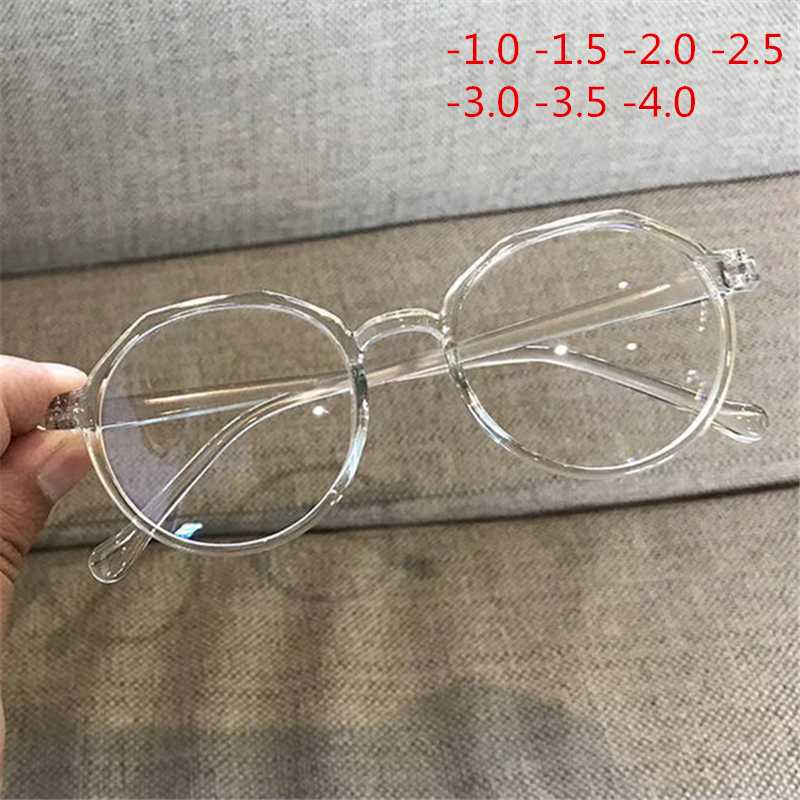 

Sunglasses Oulylan Clear Finished Myopia Glasses Women Men Irregular Eyeglasses Frames Unisex Shortsighted Eyewear -1.0 To 4.0