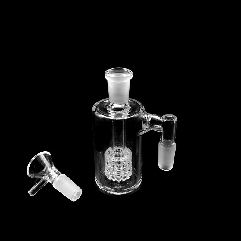 

Glass Ash Catchers 14mm 18mm 45 90 Degrees With Male Glass Bowls Ashcatcher Tire Percolator For J-Hook Adapters Glass Bongs Oil Rigs