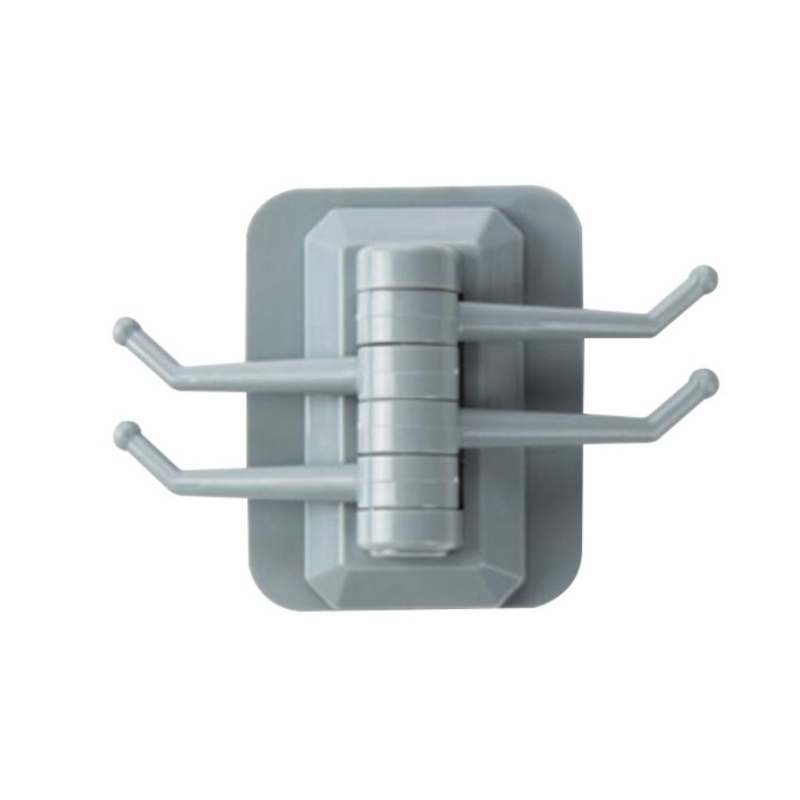 

Bathroom Hooks Cloth Towel Hanger Rotation ABS Hooks Wall Mounted