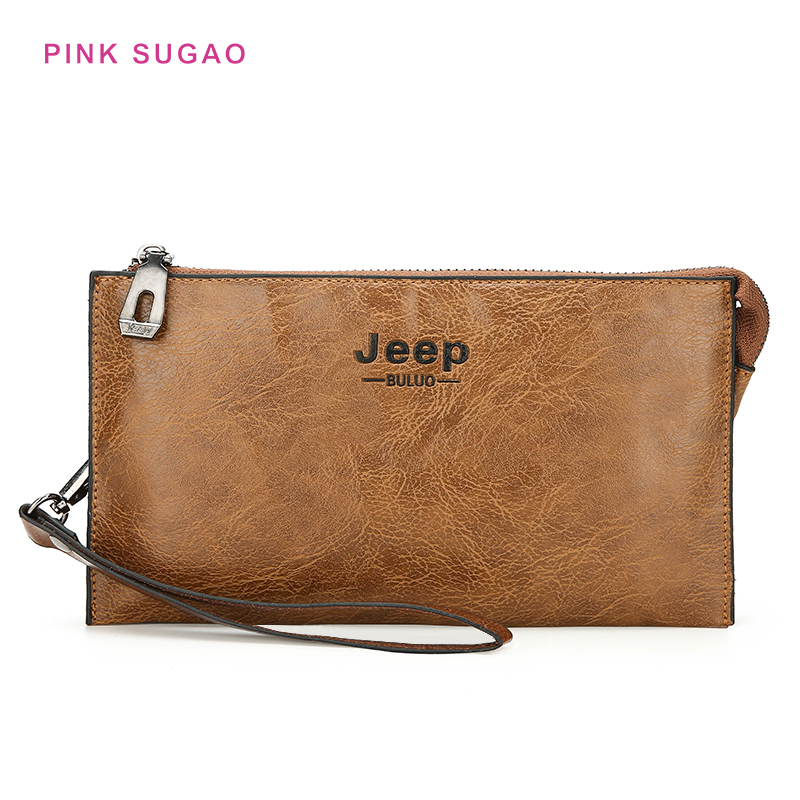 

Pink sugao designer wallets men purse luxury clutch bags handbag checkbook pockets new styles pu leather wallets factory wholesales purse, C1