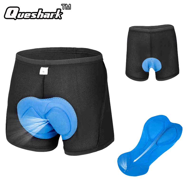 

Cycling Shorts Men 3D GEL Soft Padded Underwear Pants Lightweight Breathable Bicycle Bike For Long Time Riding, As picture showed