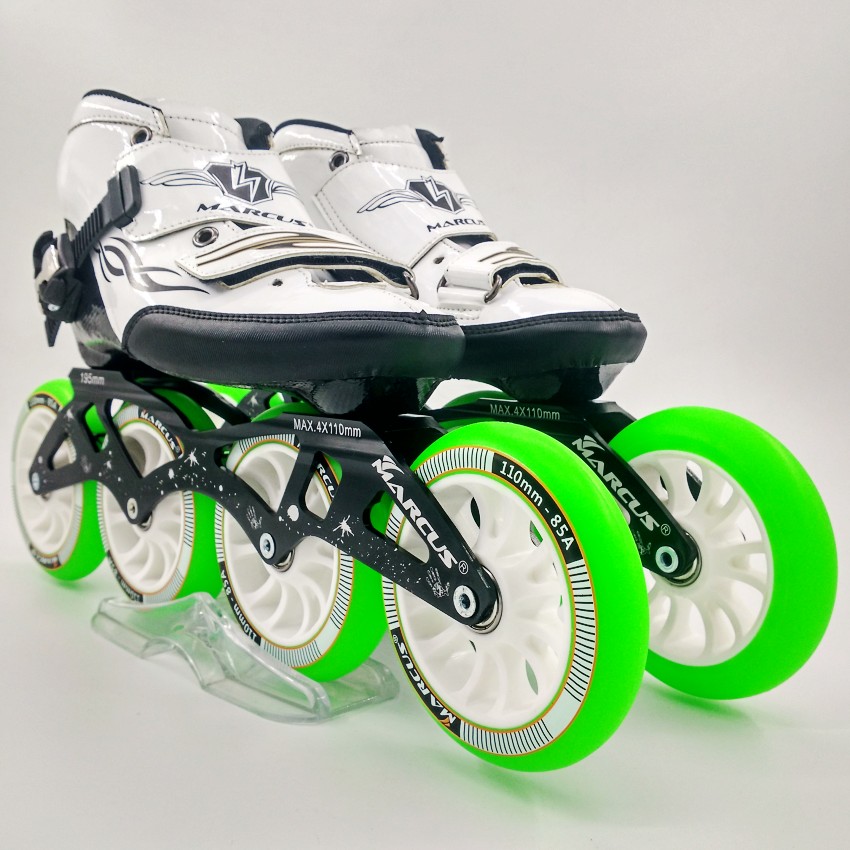 white and green