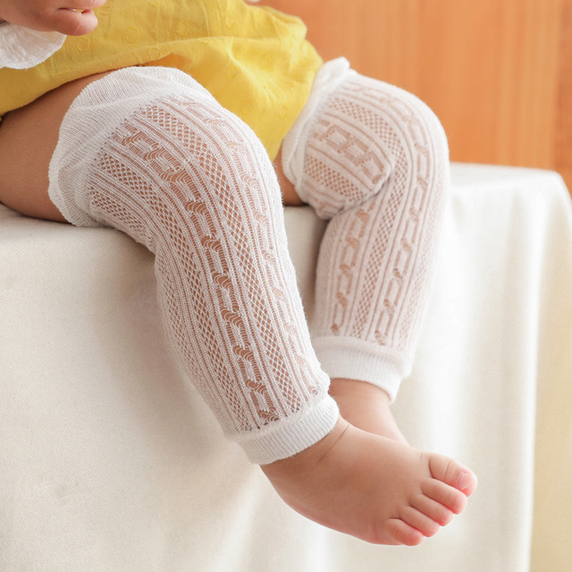

3 pairs Baby Knee Pads Infant Toddler Kneepads Protector knees Baby soft cotton thin breathable anti-mosquito warm