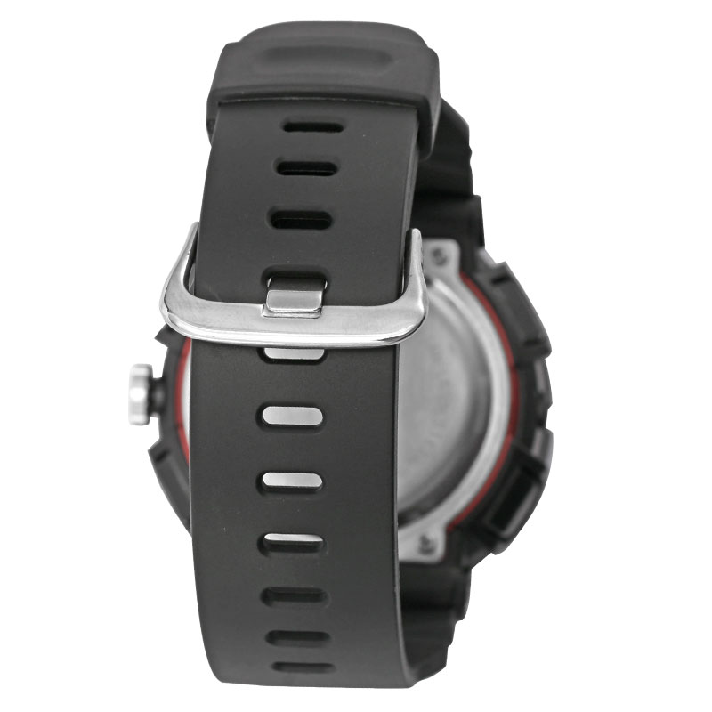 

2020 New Electronics Watch Smael Brand Men's Digital Sport Watches Male Clock Dual Display Waterproof Dive White Relogio 1637, Black