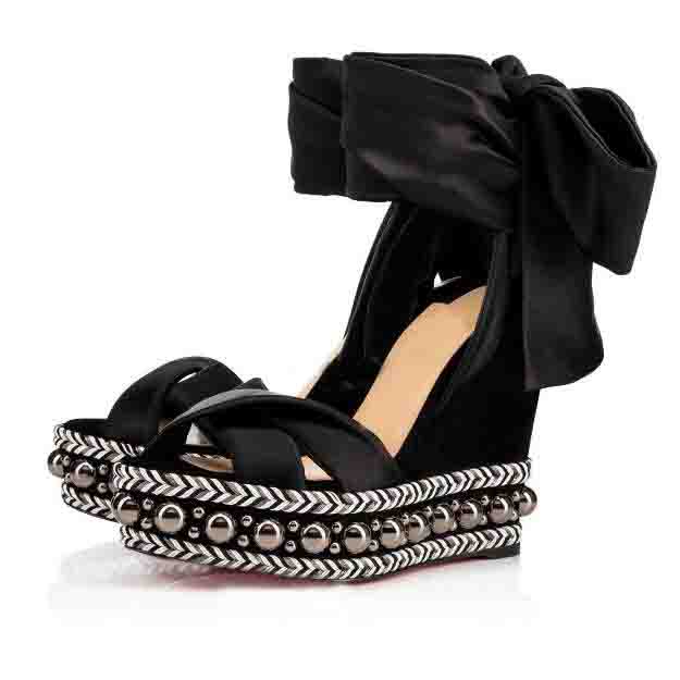 

Fashion Design Red Bottom Sandals Wedges Espadrilles Levantinana Woven Ankle Strap High Heels Women Wedge Ladies Gladiator Dress Sandals