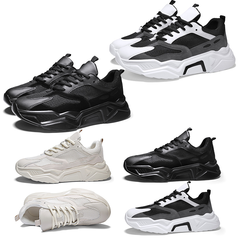 

luxury designer for women men running shoes triple black grey white breathable mesh comfortable trainer sport sneakers size 39-44, D3