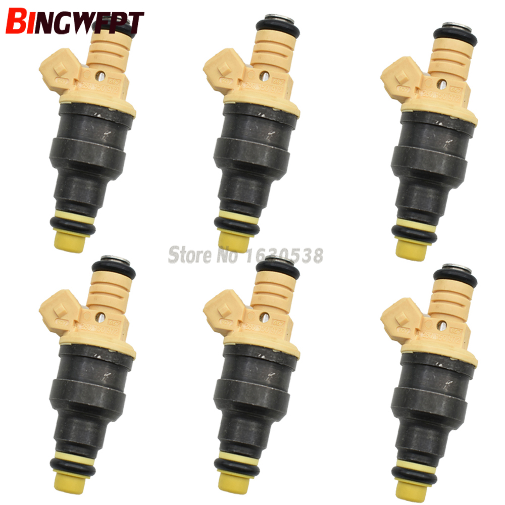6x Nouveaux injecteurs de carburant pour Ford Ranger Explorer 4.0 V6 0280150972 Buzzle d'injection Sylabage de cartes