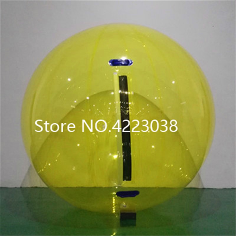 

0.8mm pvc 2m factory transparent walk on water ball,inflatable water walking ball,zorb ball for water pool