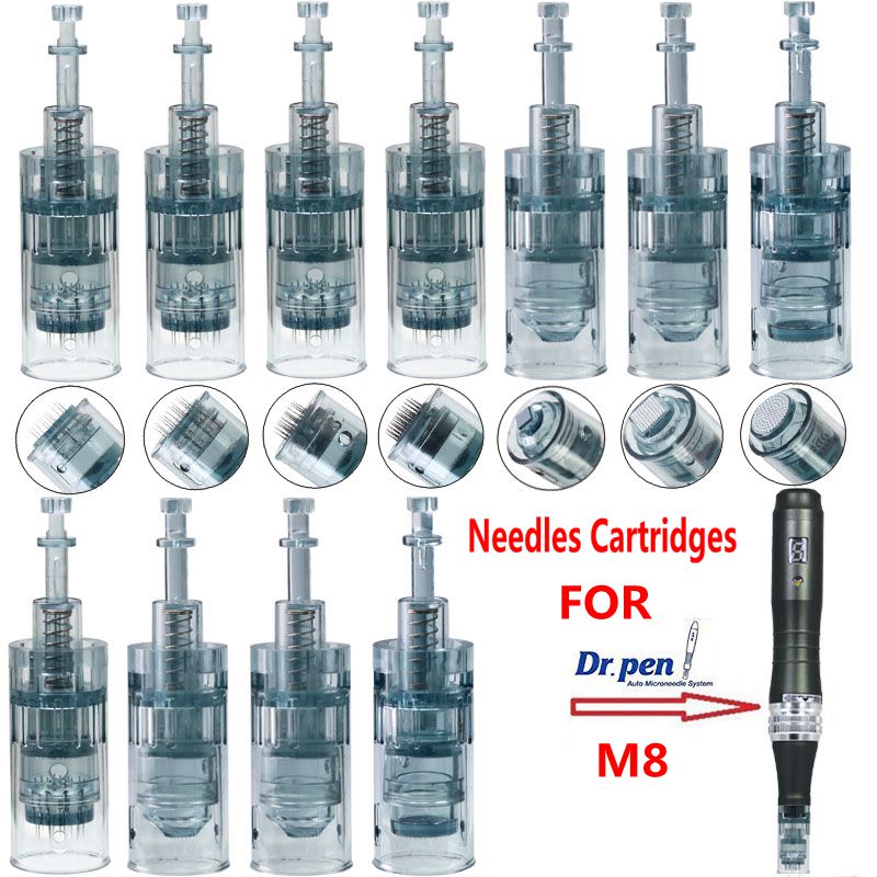 

Dr pen M8 Replacement Needle Cartridge 11 16 36 42 Nano Pin Bayonet MicroNeedle Dermapen Skin Care