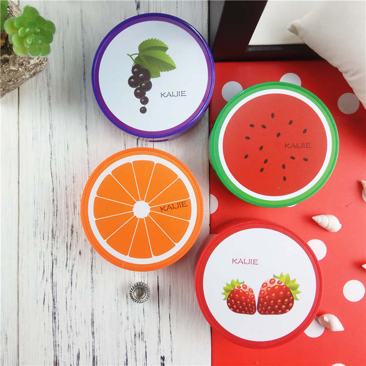 

Fruit contact lenses case portable women girls colored contact lens box set with mirror cute eye contact lenses case L168