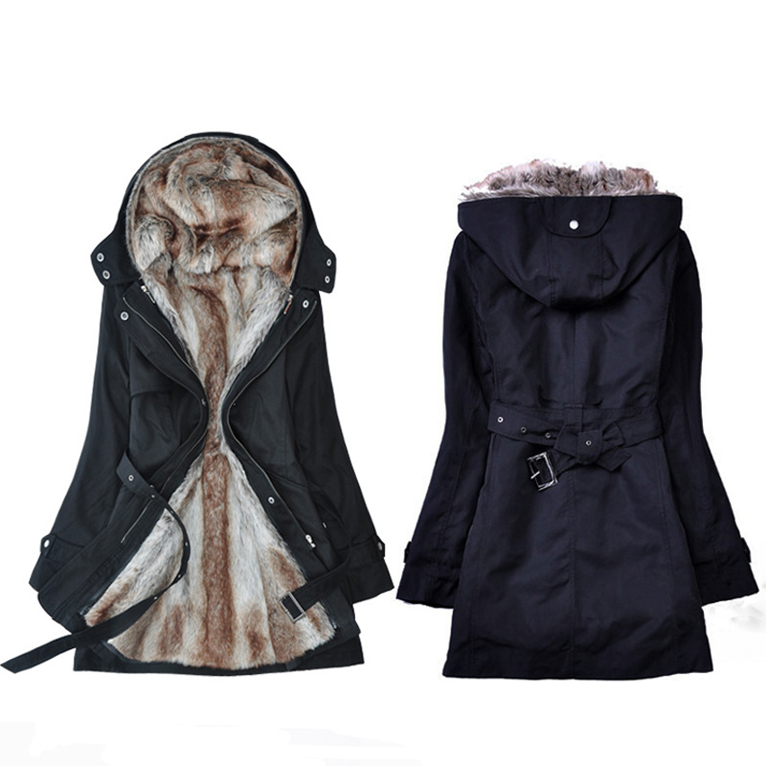 

Women Winter Jacket 2019 Casual Ladies Basic Coat Jaqueta Feminina Jacket Warm Long Sleeve Parkas Coat Plus Size Outerwear, Black