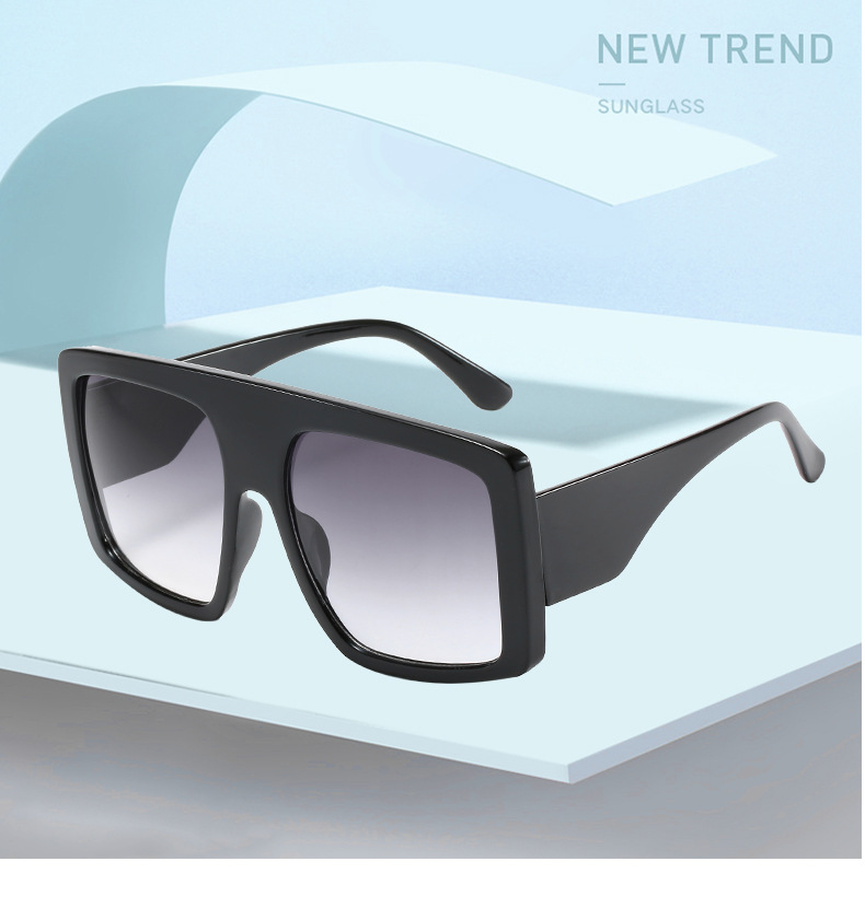 

Unisex Retro Style Sunglasses Big Frame Sunglasses Women's fading Sunglasses UV400 Protective Eyeglasses Outdoor Eyewear 9036