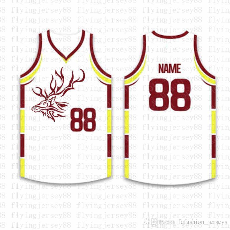 

Top Custom Basketball Jerseys Mens Embroidery Logos Jersey Free Shipping Cheap wholesale Any name any number Size S-XXLjok56, Picture