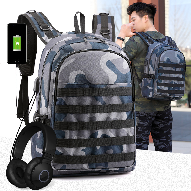 

Shooting Game with The Same Paragraph 100% Reduction Three-level Backpack Tactical Backpack Escort Sports Mountaineering Bag, Small