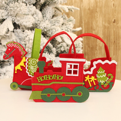 

Creative New Christmas Gift Bag Candy Bag Non-woven Christmas Candy Gift Day Decoration