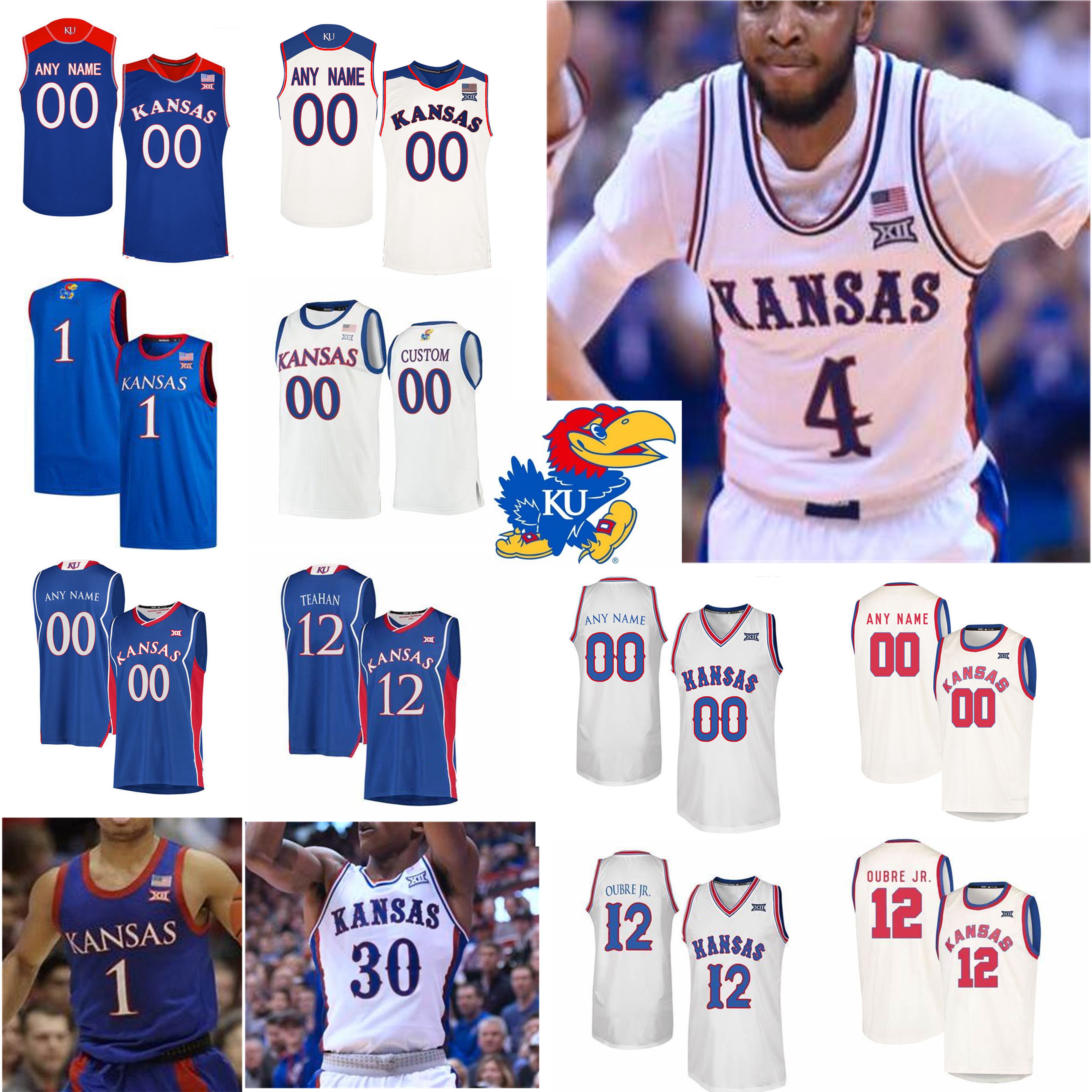 youth ku basketball jersey