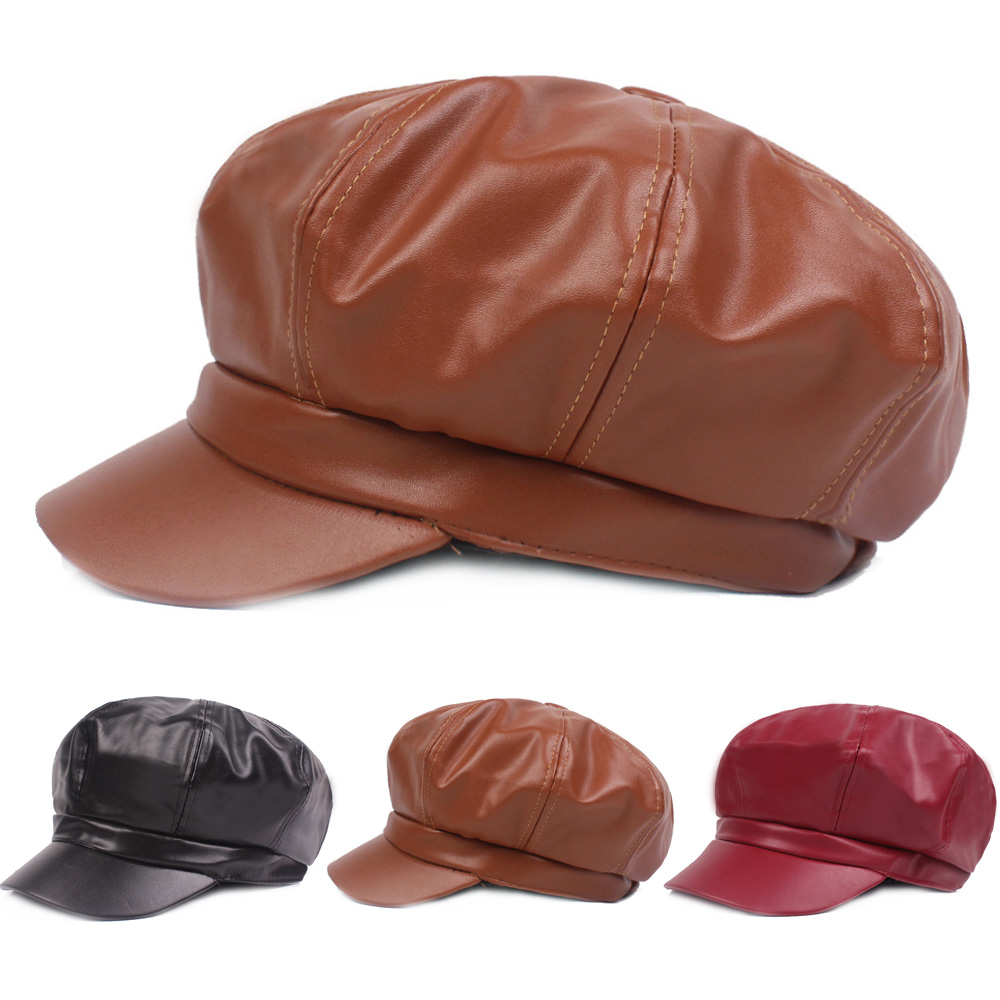 leather driving cap sale