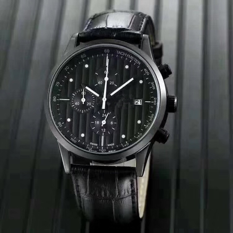 

MID Brand Six stitches 2020 Brand Designer Mens Watch Luxury Fashion mens watch leather belt casual Wristwatches Free shipping