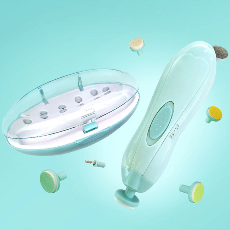 

Electric Kids Baby Nail Trimmer Manicure Pedicure Clippers Cutter Scissors Care Set NEW 2020