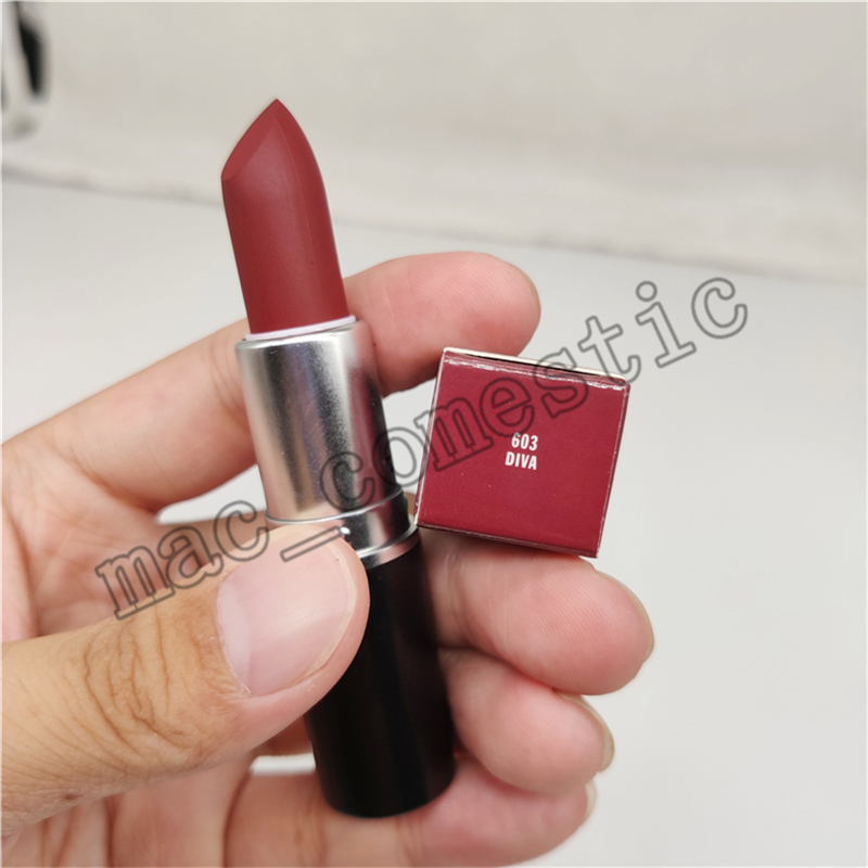 

TOP quality DIVA MATTE LIPSTICK RUSSIAN RED Waterproof MOCHA Long-lasting Lipstick HONEY LOVE BARRA DE LABIOS 1 PCS 3g/0.1 US OZ WHIRL, Flat out fabulous