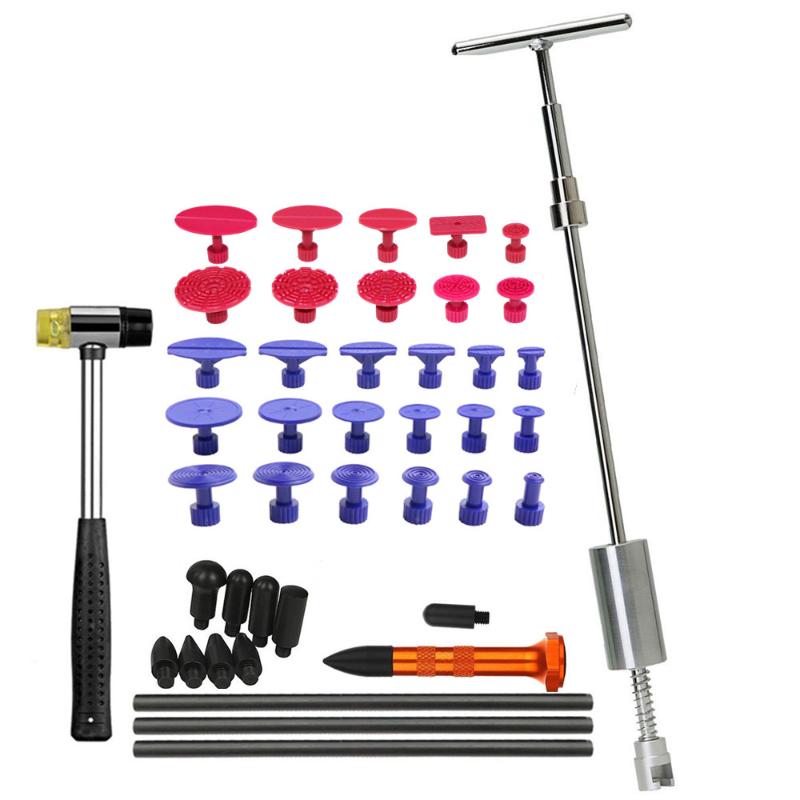 

PDR HAND TOOLS DENT PULLER KIT SLIDE HAMMER DENT REMOVAL PULLING TABS HOT MELT GLUE STICKS PRO GLUE STICKS FOR CAR BODY REP