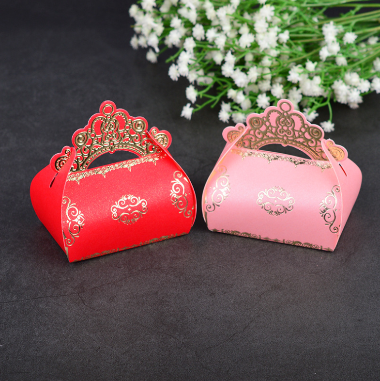 

50pcs/Lot Wedding Candy Box Wedding Gift Box 100pcs Chocolate Baby Shower Birthday Party Favor Boxes