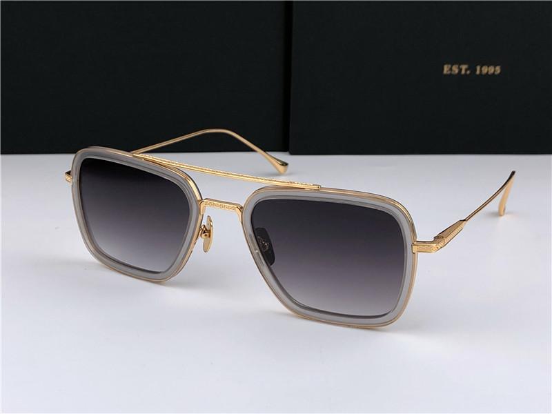 

New fashion designer man sunglasses 006 square frames vintage popular style uv 400 protective outdoor eyewear