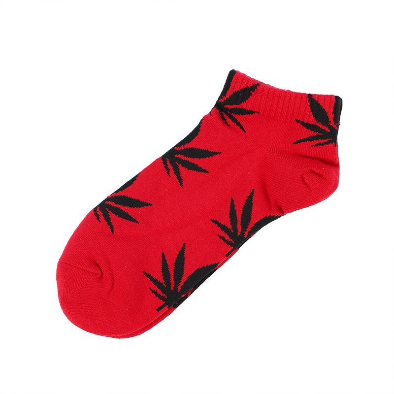 Black Leaf in Red