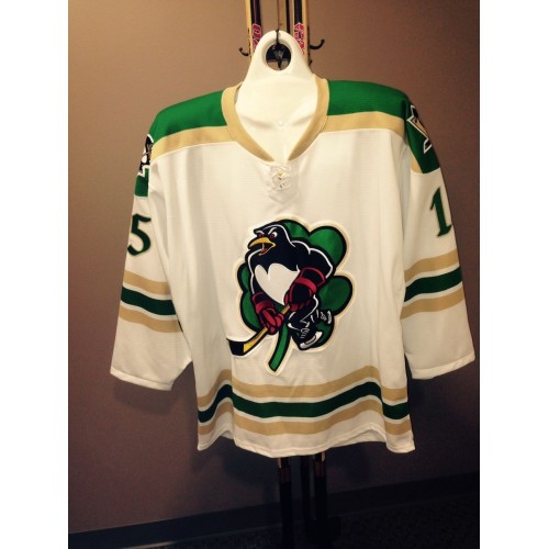 

2020Wilkes Barre Scranton Penguins St. Patricks Day 15 J Archibald Hockey Jersey Embroidery Stitched Customize any number and name Jerseys, Black