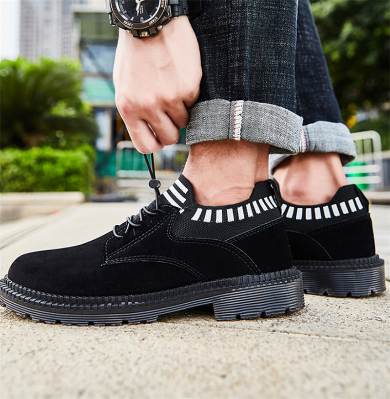 

With Box 2020 Best selling men's trendy fashion designer shoes sneakers casual sports wild two-tone men's jogging s shoes