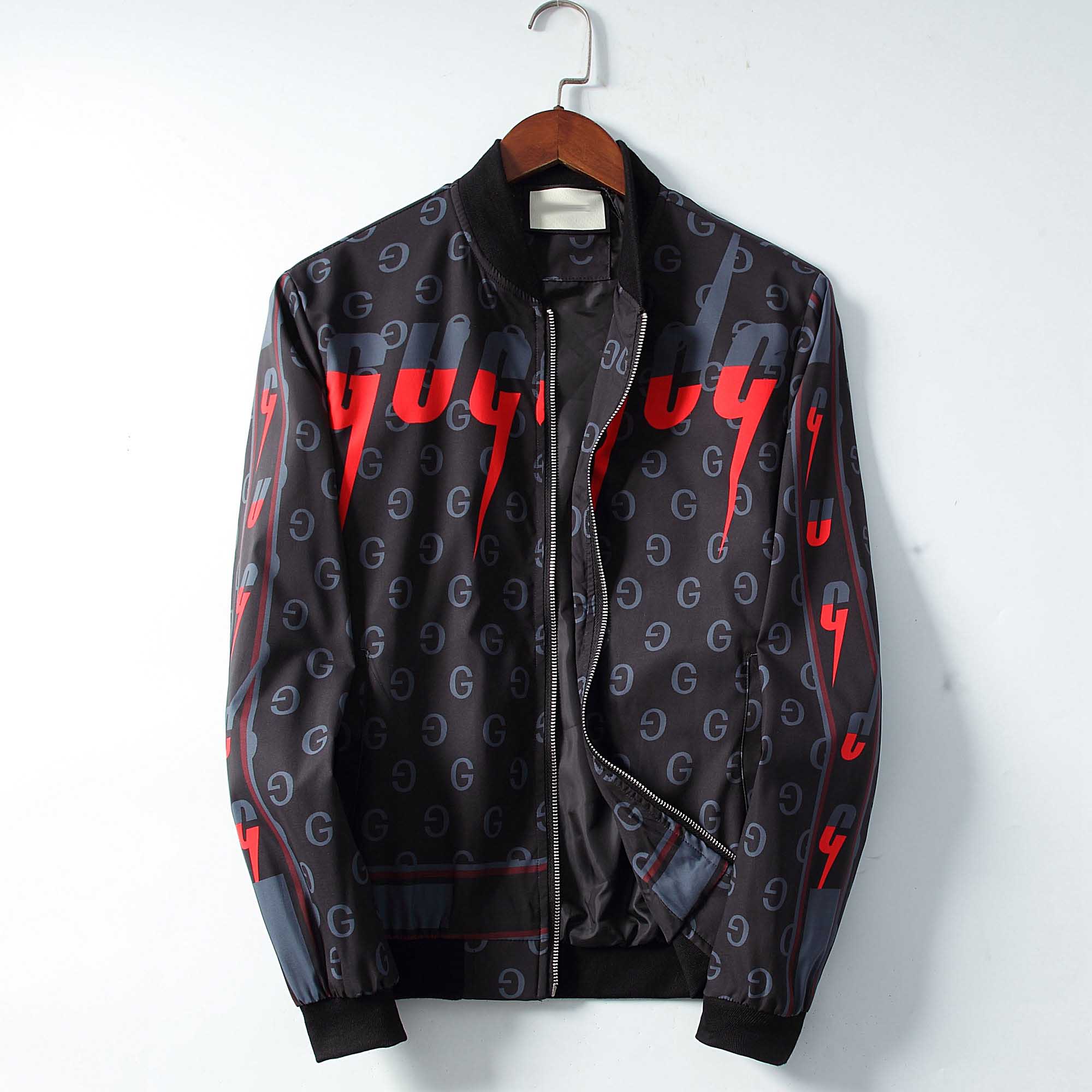 

2019ss Reflexed Men's and Women's Jackets Luxury Sweatshirt Hoodie Long Sleeve Autumn Sports Zipper Brand Windbreaker Men's