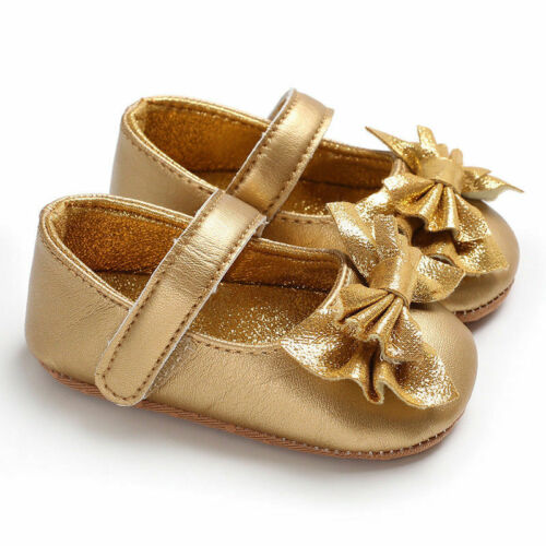 

Summer Solid Bling Toddler Baby Shoes Newborn Girls Soft Soled Princess Bowknot Shoes Prewalker