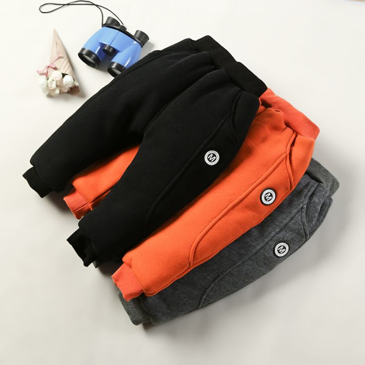 

boys girls trousers Infant clothes Winter fashion clothes Elastic Waist Clothing Pants for Christmas High Quality