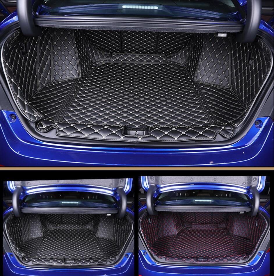 

fiber leather car trunk mat for 2018 2019 2020 10th generation car accessories