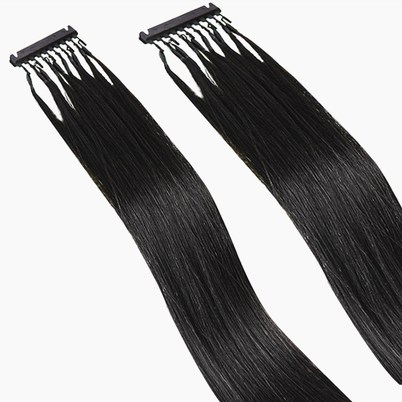 

6D Remy Human Hair Extension Cuticle Aligned Clip In Extensions Can Be Restyled Dyed Bleached Natural Color Sliky Straight