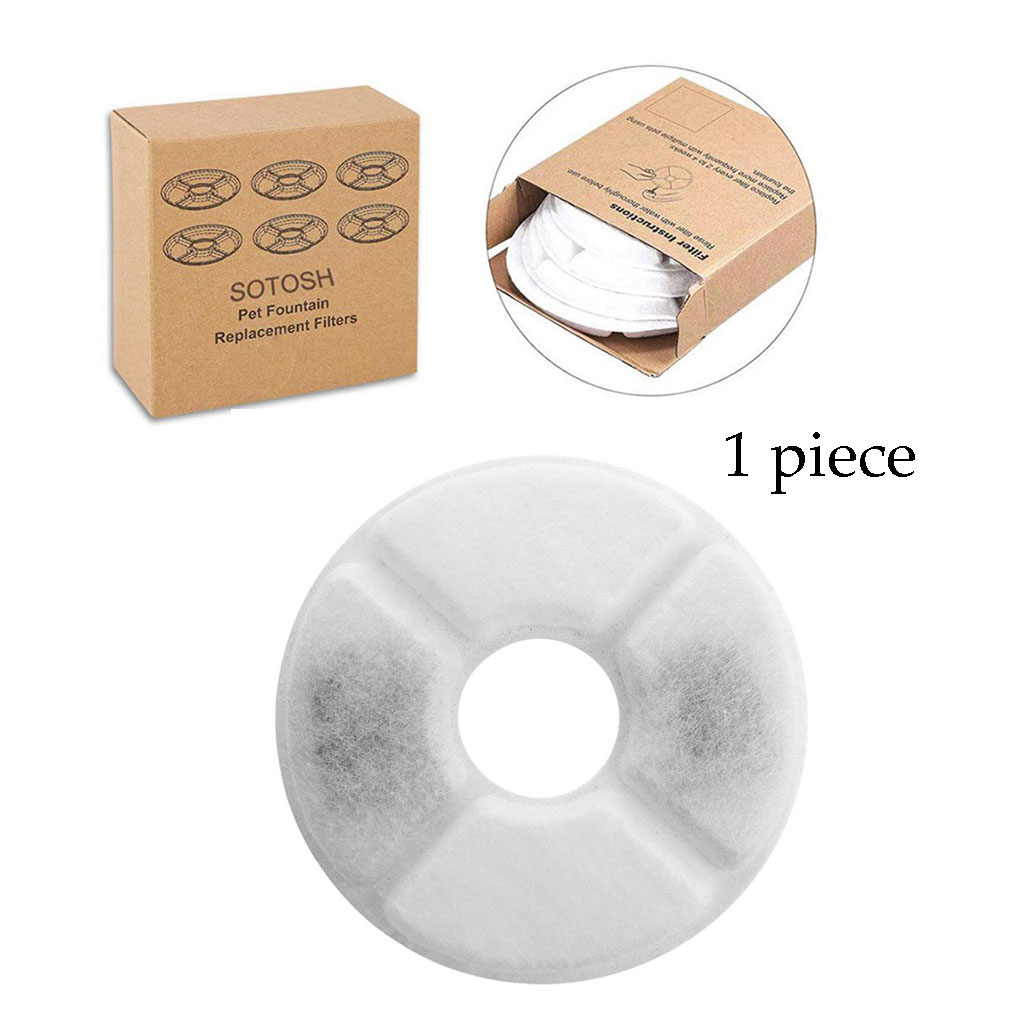 

pet fountain automatic water dispenser activated carbon filters , healthy and hygienic cat drinking fountain filter