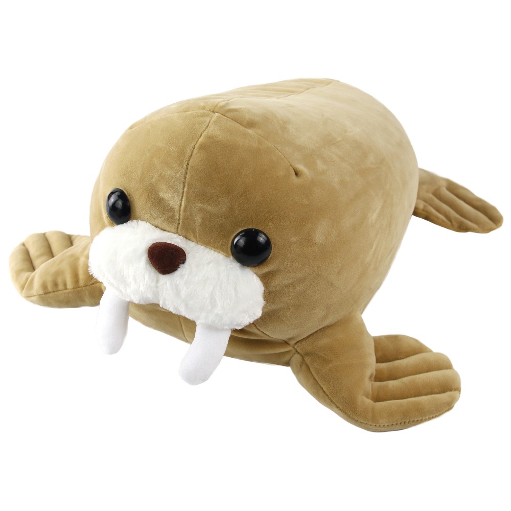 Wholesale Free Dropshipping Squeezable Soft Walrus Squishy Seal Stuffed
