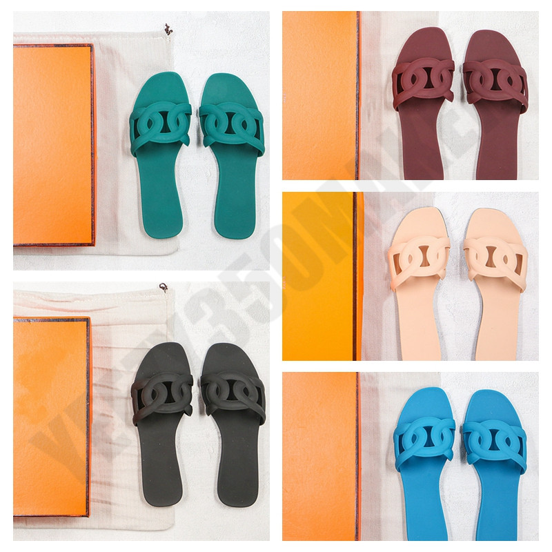

2020 Pierced Paris H women Designer Shoes flip-flop jandal Sandals slipper OG Summer Indoor Flat Slippers Flip Flops sandal with Box dustbag