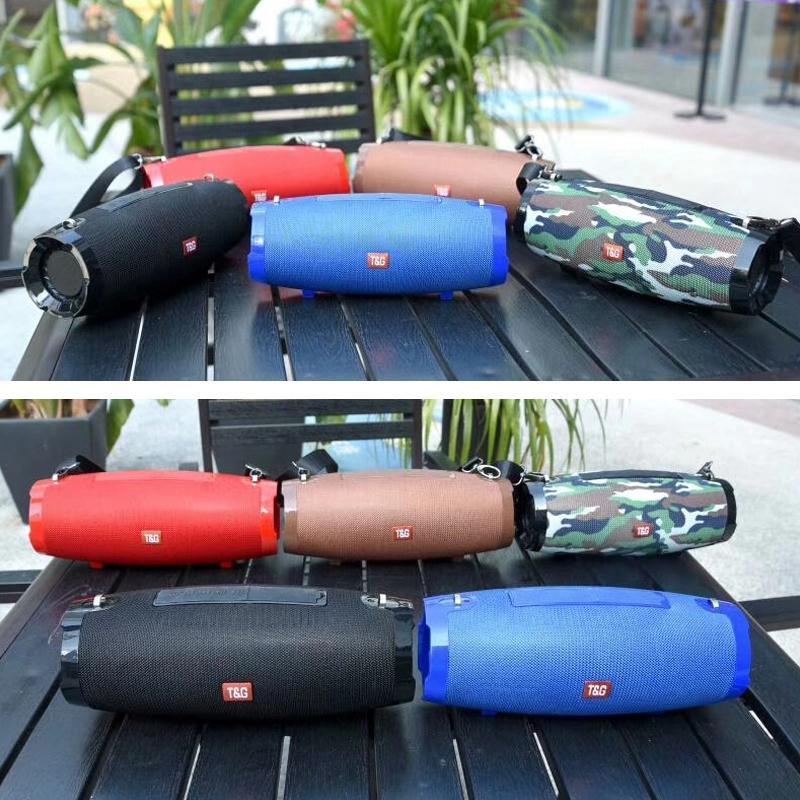 

Hot TG504 20W Portable Outdoor Wireless Bluetooth Speaker Column 3D Stereo System TF FM Radio Music Center Subwoofer BoomBox Home Theater