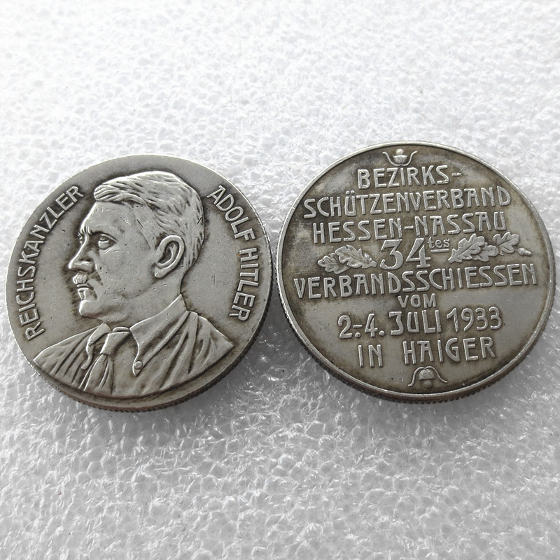 

H(13)Germany Commemorative Coins 1933 Copy Coins Brass Craft Ornaments
