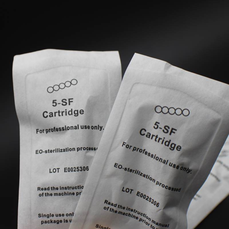 

100pcs/lot 5SLOPEEyebrow Tattoo Needle Disposable Steriliized Cartridge needles for Nouveau contour digital permanent makeup machine