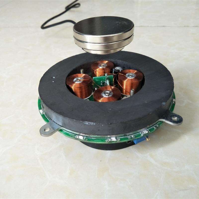 

Freeshipping magnetic levitation module Magnetic Suspension Core with LED lamp Load-bearing weight 500g AC12V 2A Ultimate load 800g version