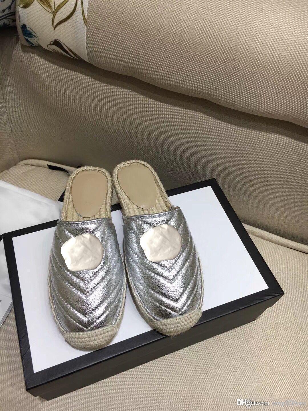 

Designer Summer Beach slipper fashion Lazy Baotou platform flops leather Letters lady Thick bottom Slides women shoes Metal Ladies Sandals Large size 36--41 us4-us11, Red