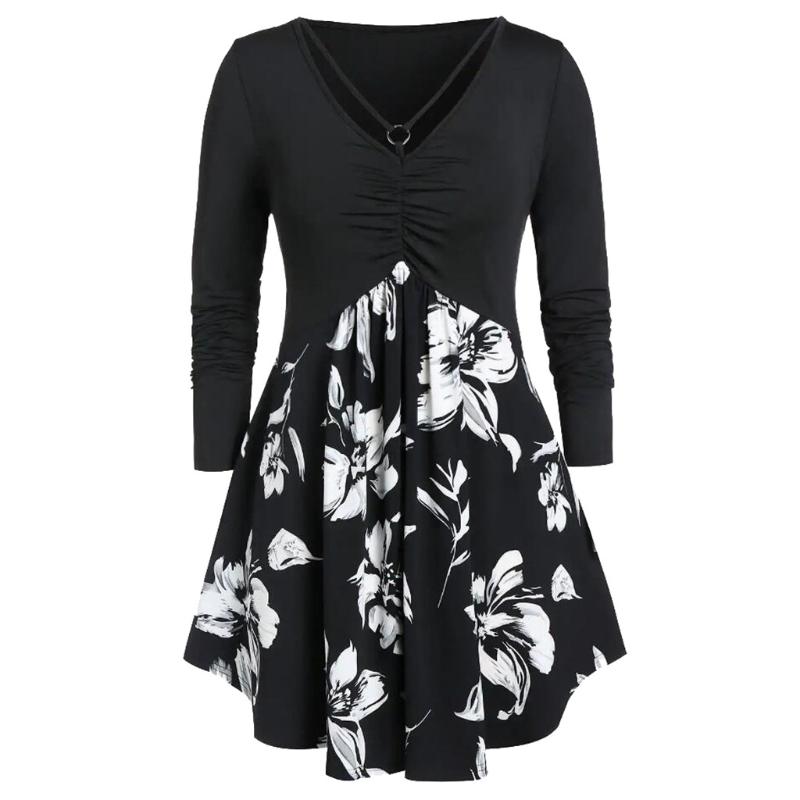 elegant black tops for evening