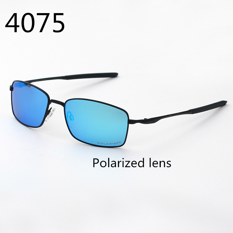 

Riding Bicycle square polarized sunglasses men retro square frame sunglasses UV400 Protection sports driving glasses Summer 4075, White;black