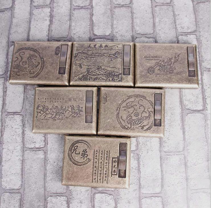 

20 high-grade pure copper cigarette boxes for disposable filters